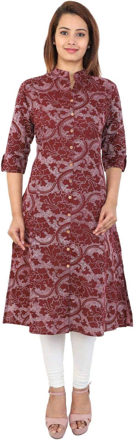 Bright Cotton Women's Cotton Regular Kurta