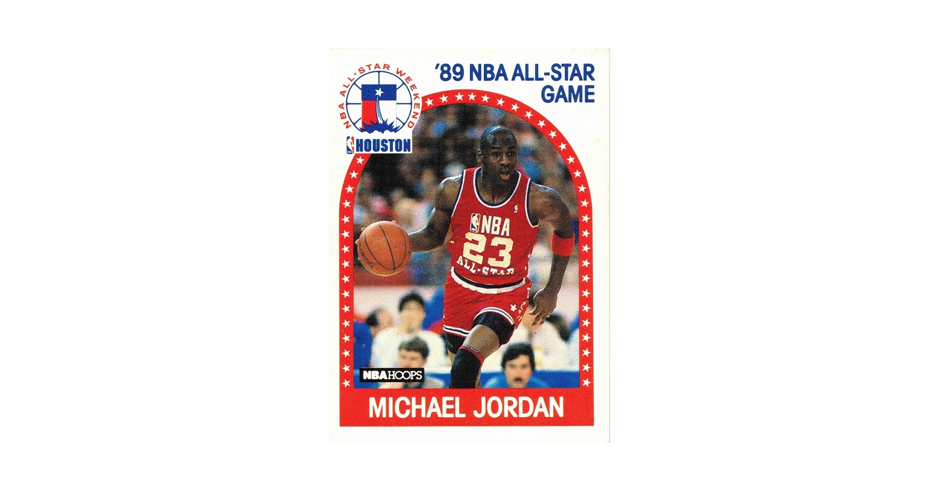 Amazon.com: 1989-90 NBA Hoops #21 Michael Jordan Basketball