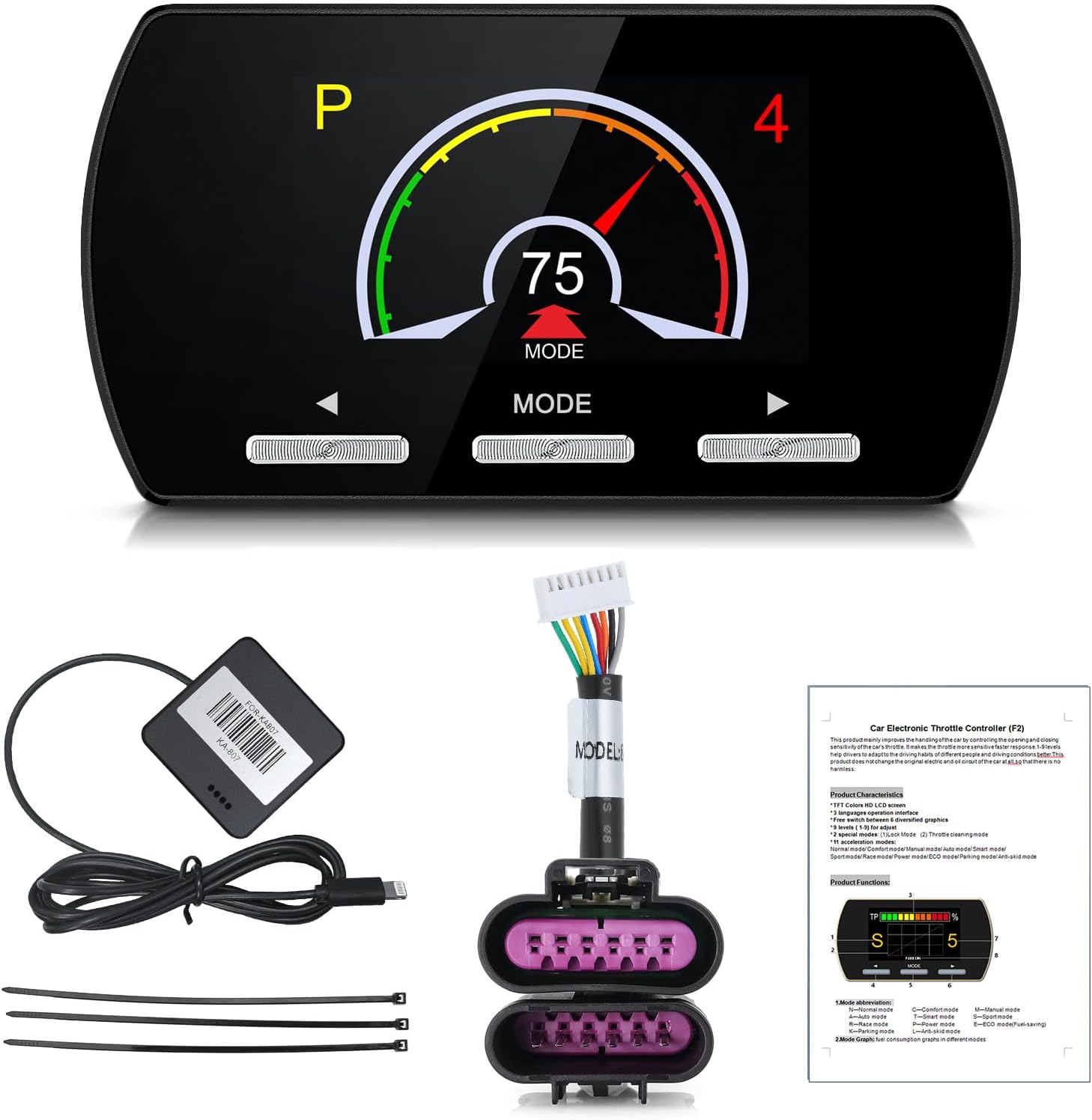 Throttle Response Controller 9 Drive Modes Throttle Controller MAIMEIMI Electronic Pedal Accelerator Compatible with Chevrolet Silverado Suburban Tahoe,GMC Sierra Yukon