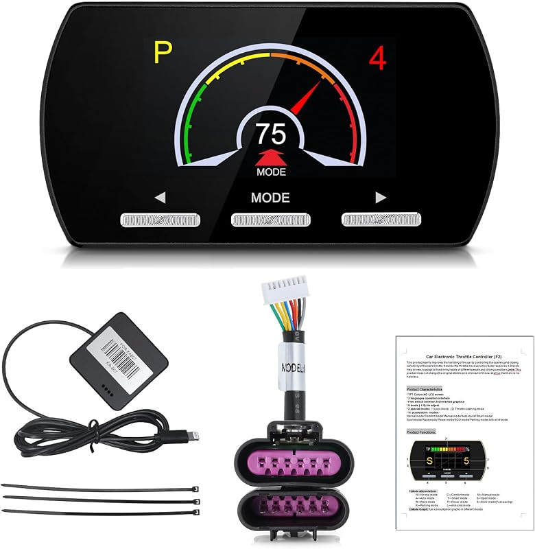 Controlador de resposta do acelerador MAIMEIMI com 14 modos e 9 níveis para Chevrolet Silverado, Suburban, Tahoe, GMC Sierra e Yukon