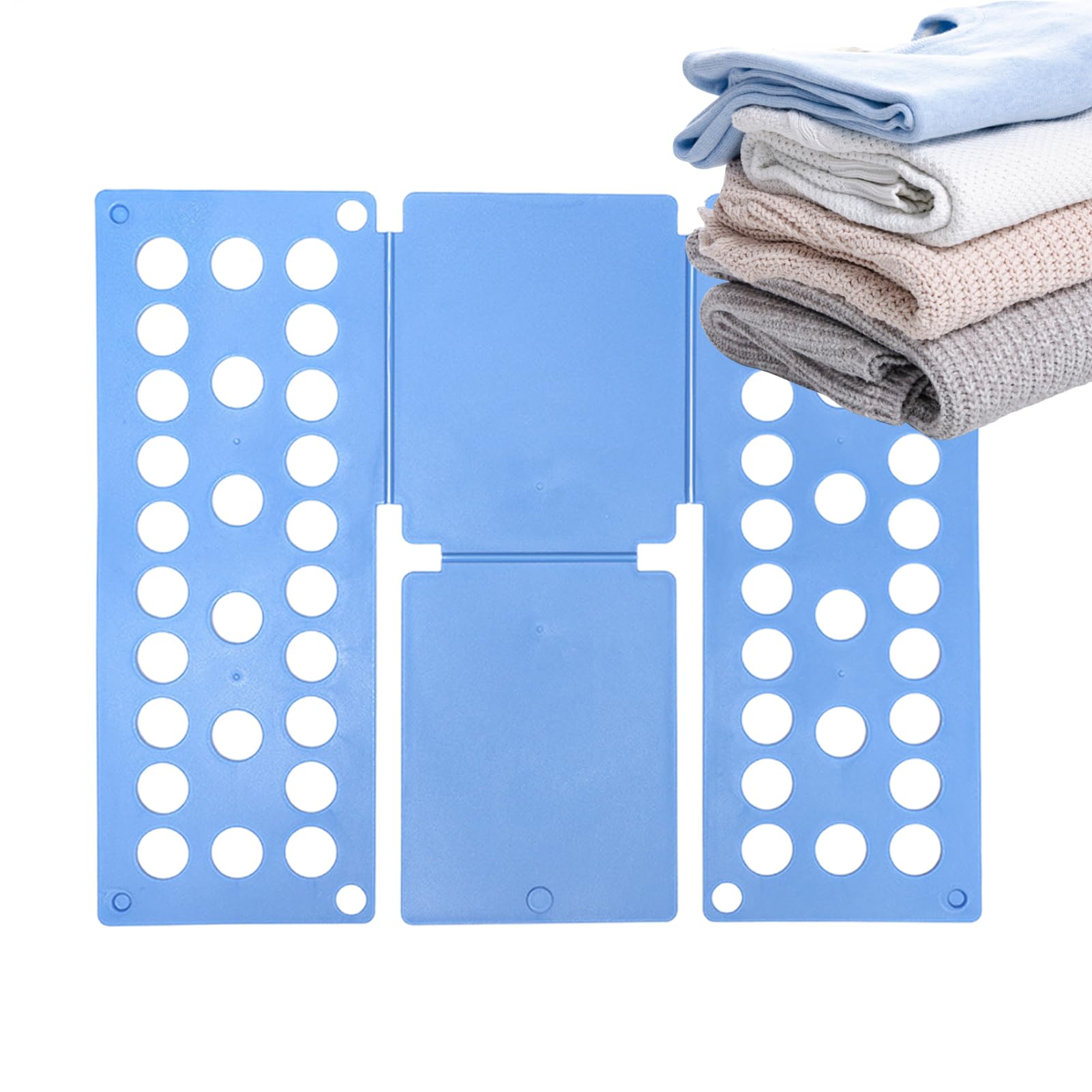 Tabla de Doblar Ropa Rápida | Accesorio Hogar para Viaje Casa Dormitorio con Clasificación y Clasificación Textiles