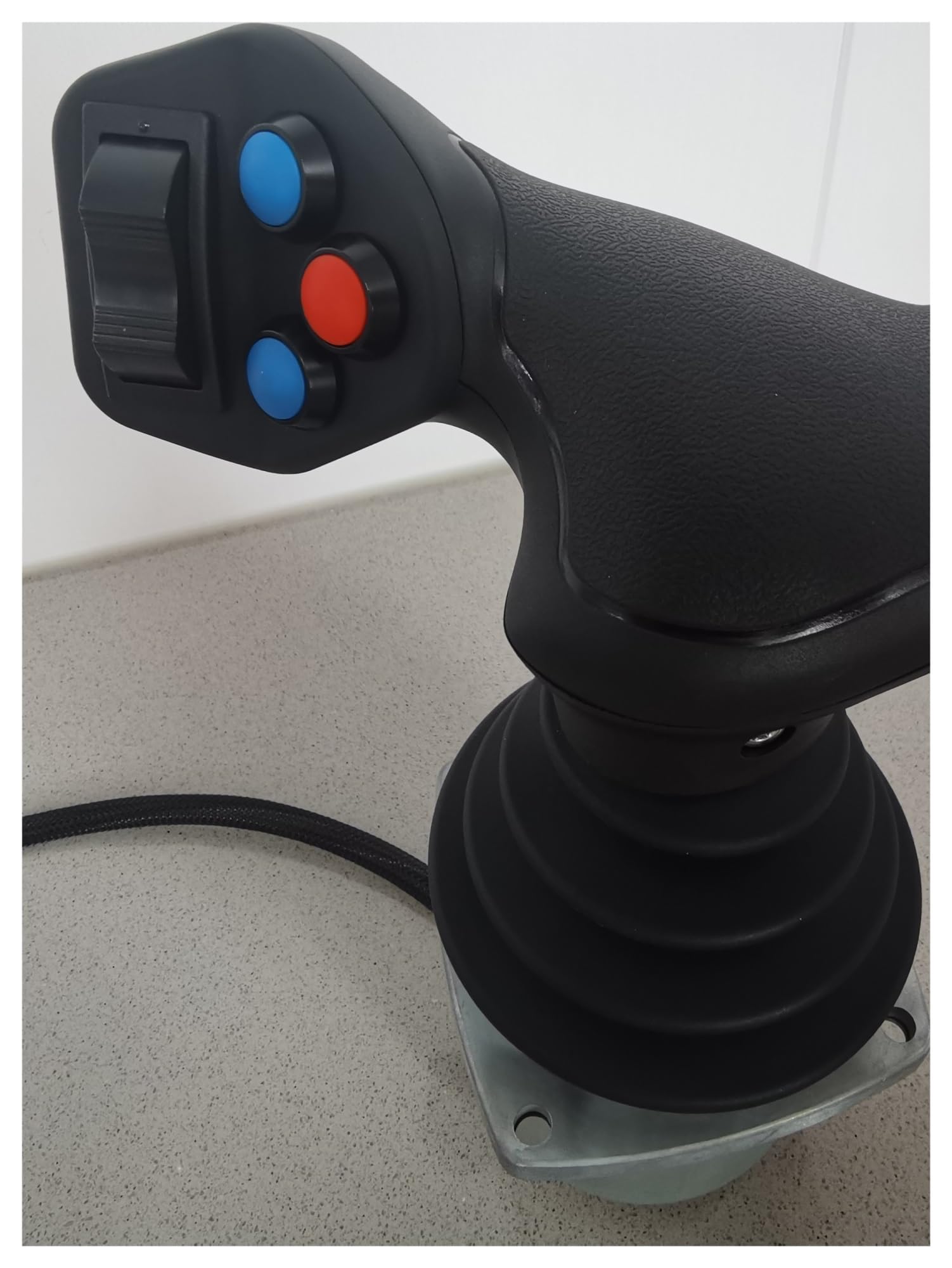 Joystick przemysłowy Hall, SMC82A80 Uchwyt prawy, specjalny uchwyt do maszyn budowlanych(0.5-2.5-4.5V output)