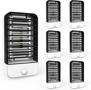 Plug in Bug Zapper Indoor Mosquito Killer, Electronic Mosquito Zappers Gnat Zapper with LED Light for Patio, Bedroom, Kitchen, Office, Baby Room (6 Packs)