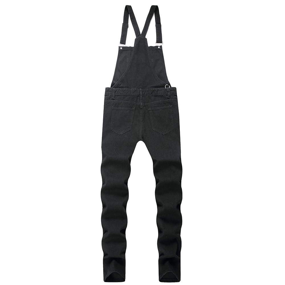 ENFOLD LONG-STRAP OVERALLS グレー EB40341-BLKDEN_08_NST-6322Y-