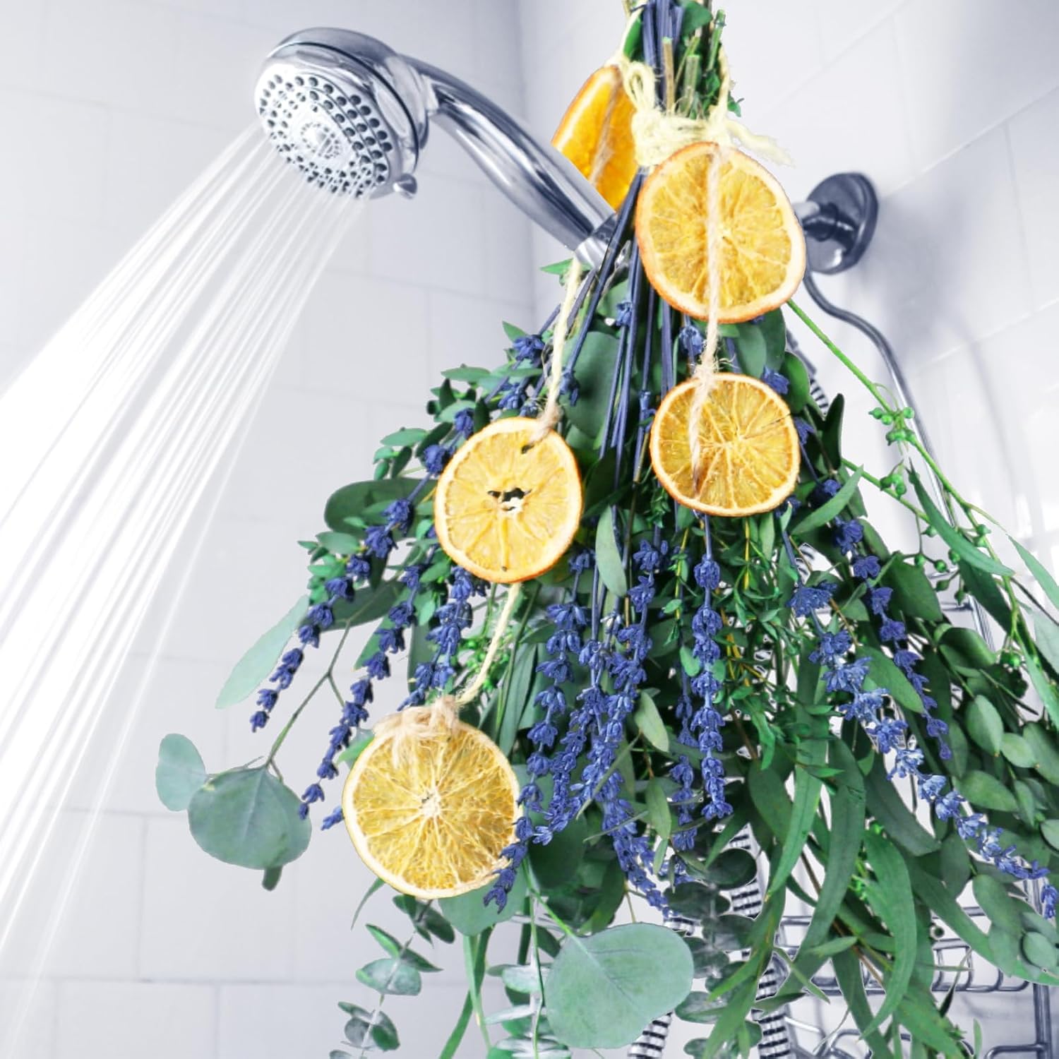 Ramo de Eucalipto y Lavanda Mixto para Baño, 15''-17'' miniatura 1