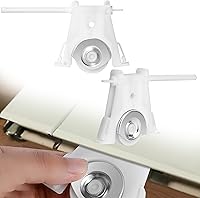 Vista 1 de Ensamblaje de rodillo inferior para puerta corrediza para Andersen Parte #1997310 (1991 hasta el presente), ruedas cóncavas de nailon de 1-1/4