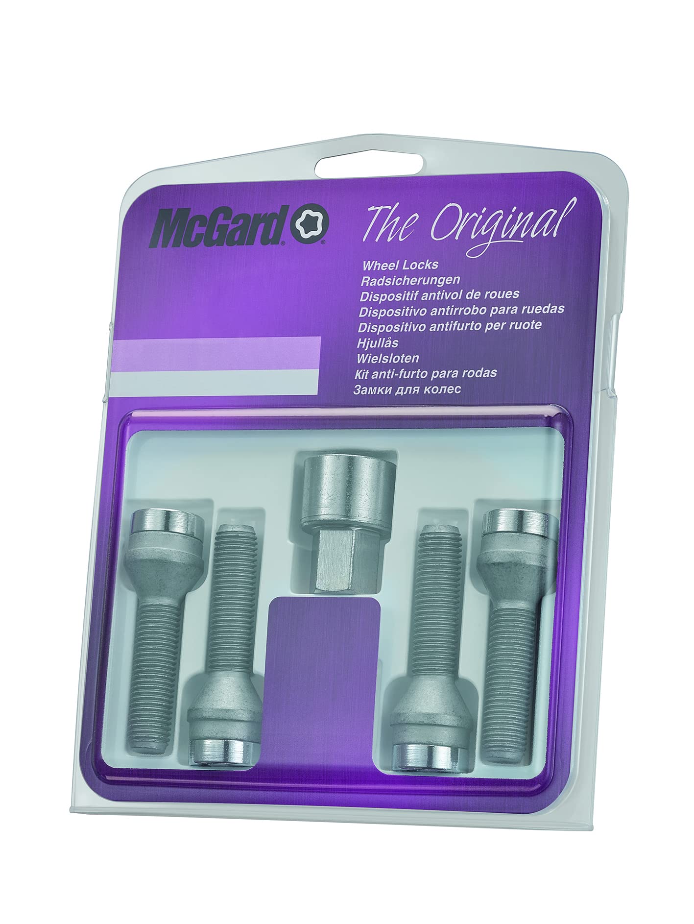 Mcgard Chrome 27288Su 27.288Su Wheel Lock Bolts Taper Seat 60° M14 X 1.5 Sw19 Total 55.4 Mm Shaft Length 34.0 Mm