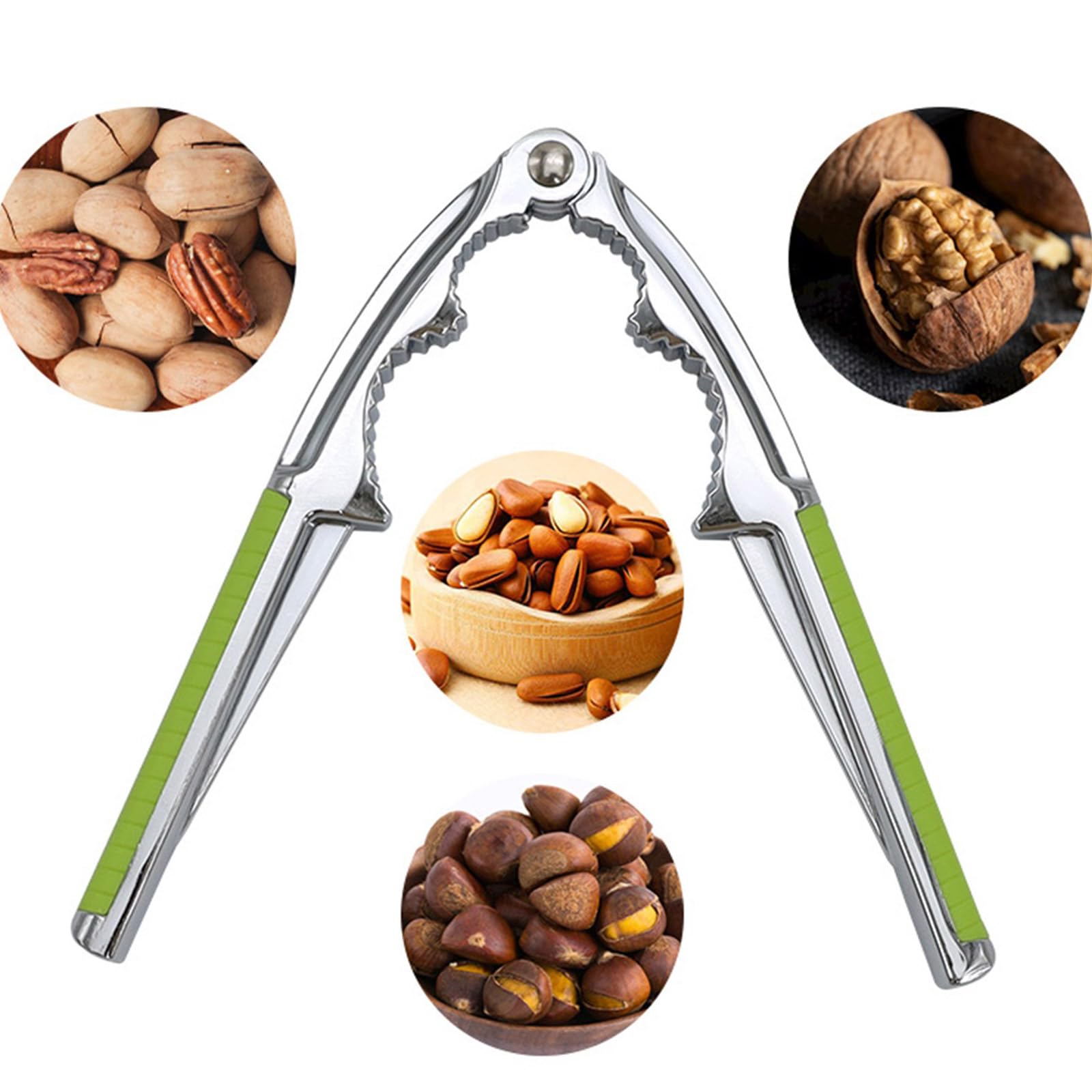Casse-Noix Multifonction JOME En Alliage De Zinc – Ouverture Facile, Anti-Éclaboussures, Ergonomique Durable