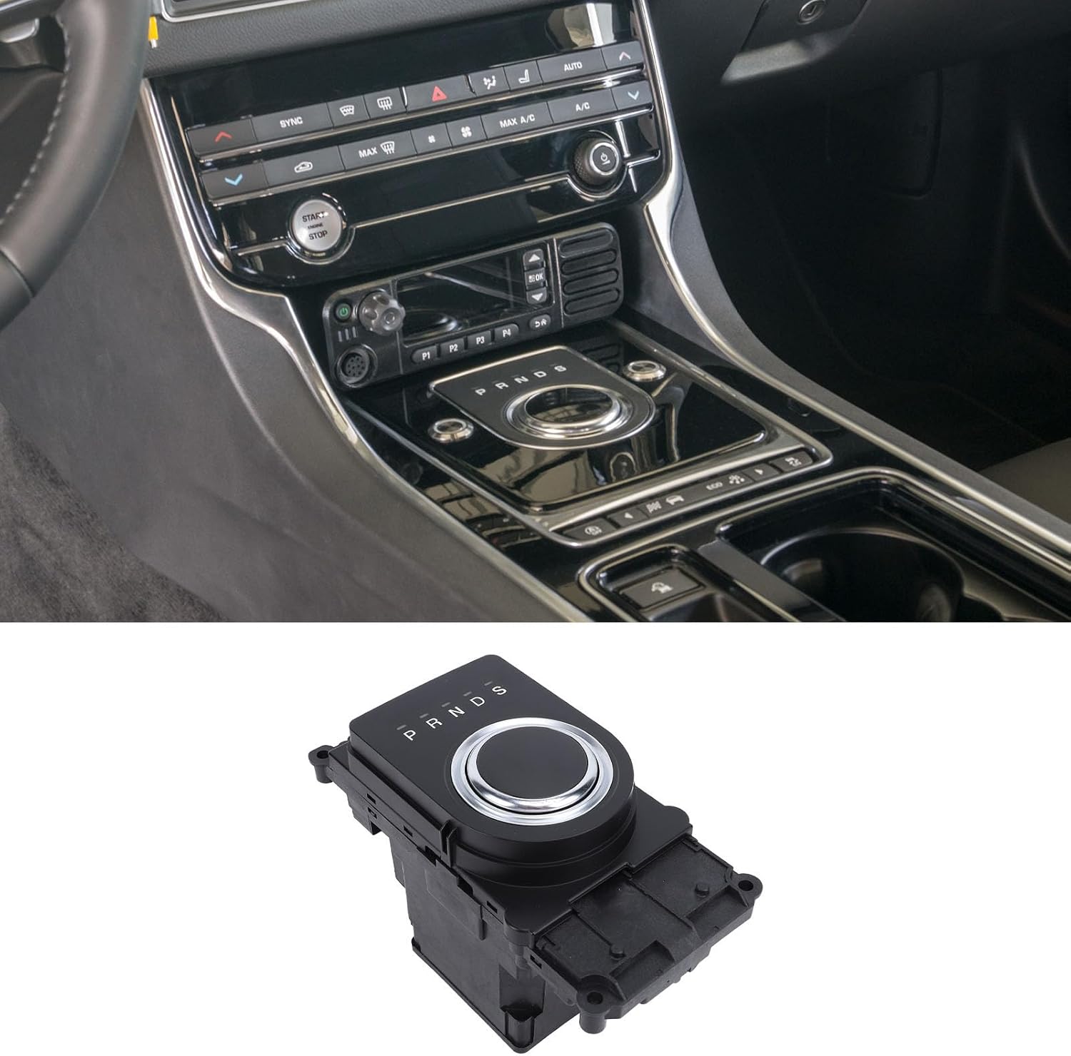 Gear Shift Module, Transfer Control Shifter Panel for XE X760 XF X260 F Pace X761, T2H34570 Gear Shift Module Panel, Smooth Shifting Gear Shift Control Module, Easy Installation