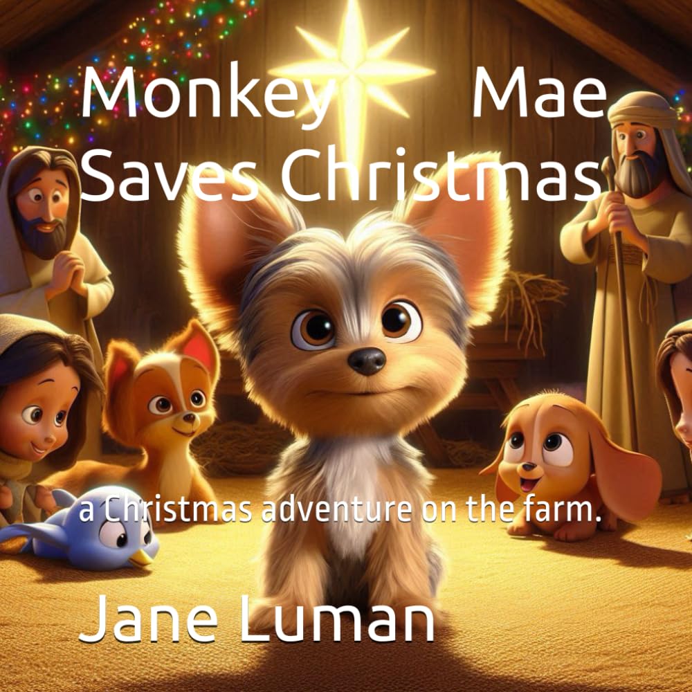 Monkey Mae Saves Christmas: a Christmas adventure on the farm.
