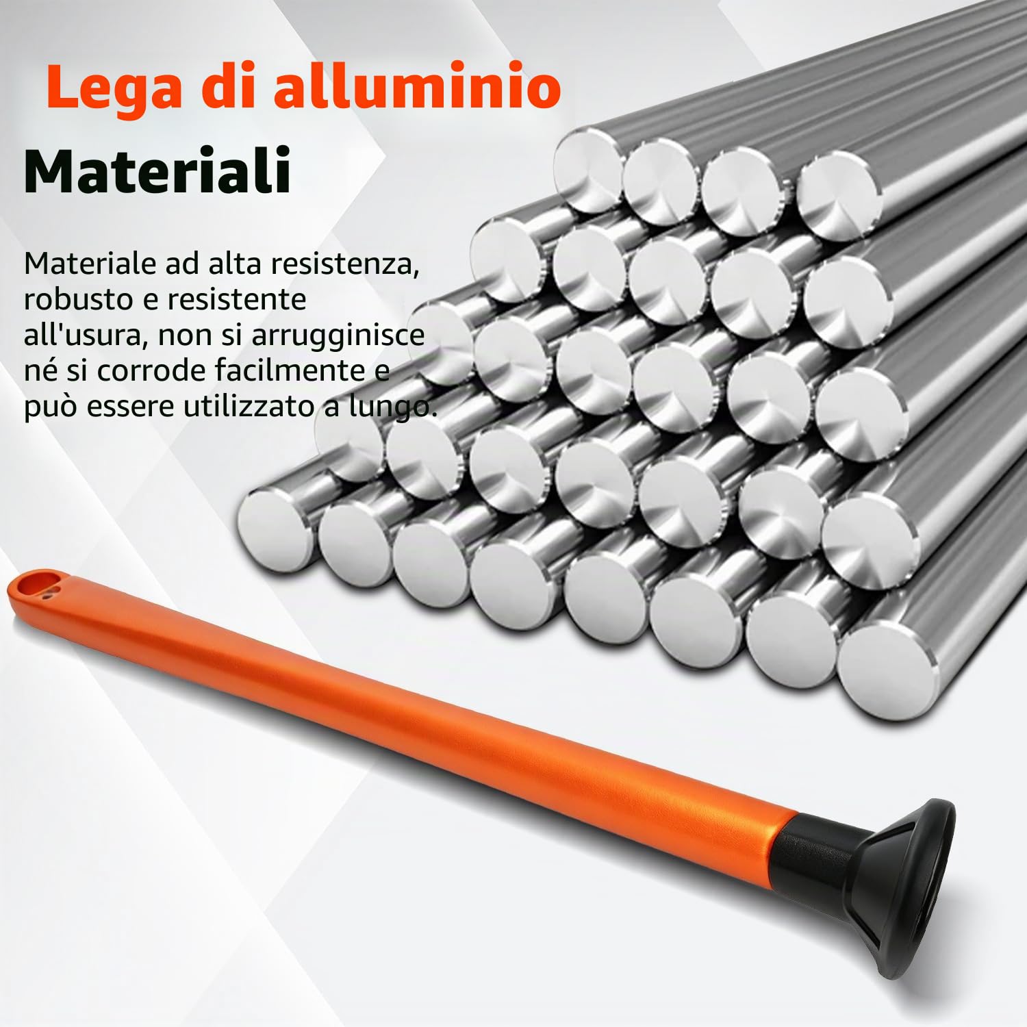 JFG RACING Cavalletto Laterale Moto,Supporto Ruota Posteriore Supporto Cavalletto Laterale per XCF EXC EXC-F XC XC-W XC-F XCF-W Fe FX Te-Arancione