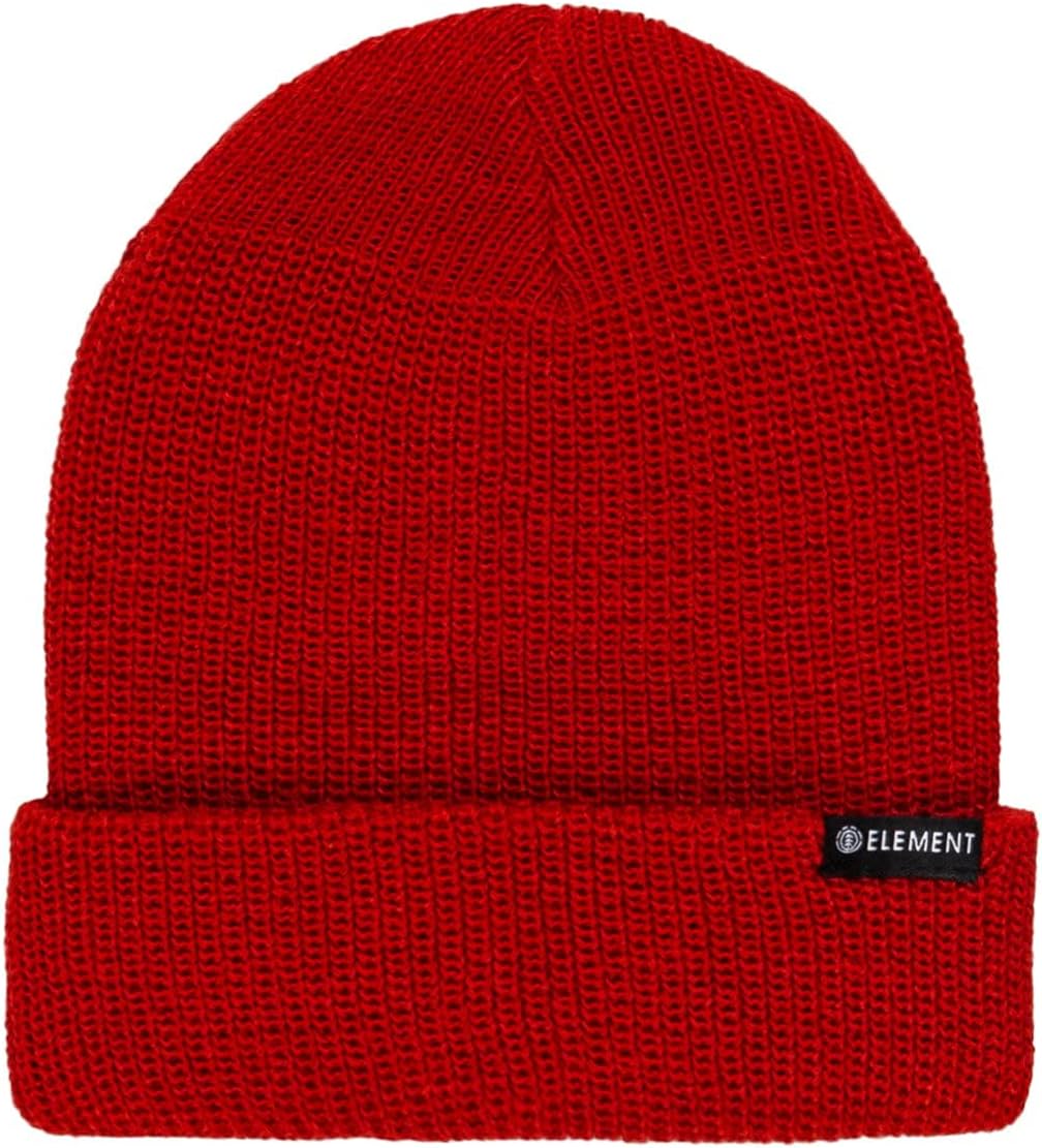 Element Men's Tall Beanie, FIRE RED, One Size