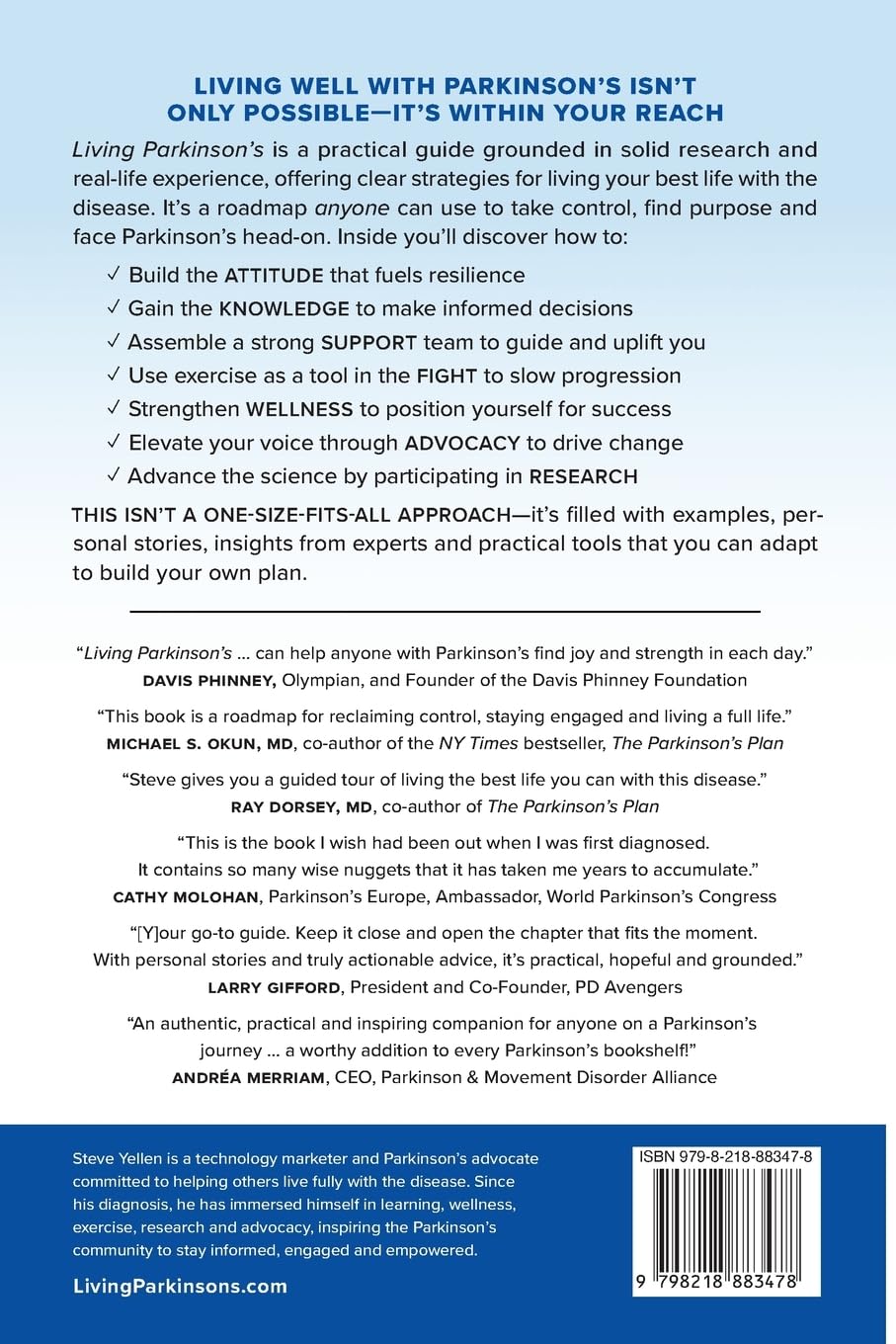 Living Parkinson's: 7 Strategies for Living a Full Life with Renewed Purpose
