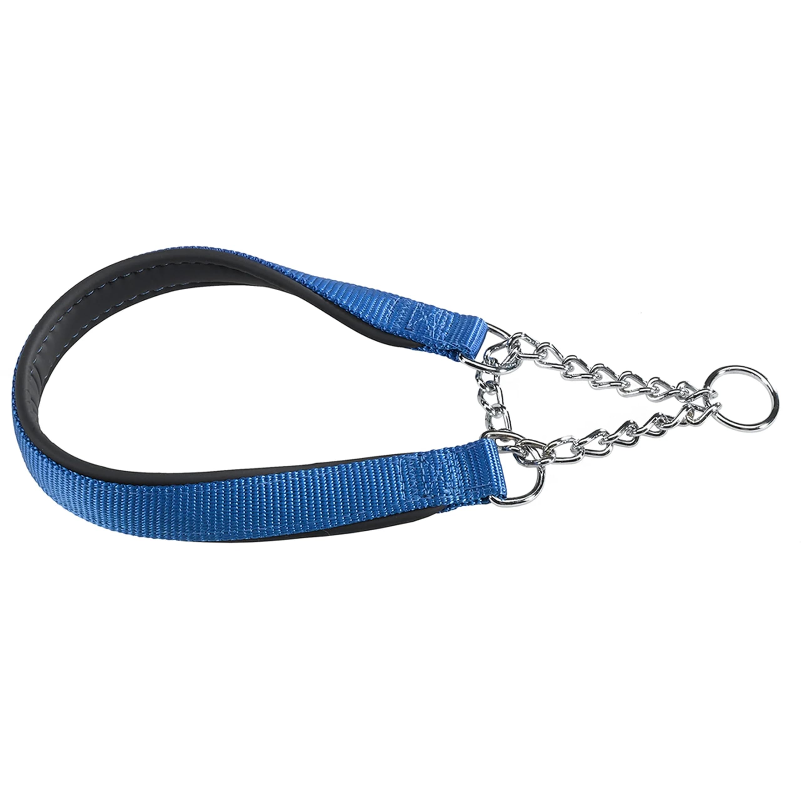FERPLAST DAYTONA CSS half choke dog collar nylon soft padding colors