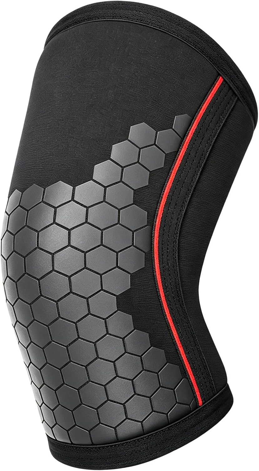 Knee Joint Sheath 7mm (1 Piece) Suitable for Weightlifting, Strength Enhancement, and Cross Training, Protecting Joints and Relieving Discomfort Caused by Exercise.