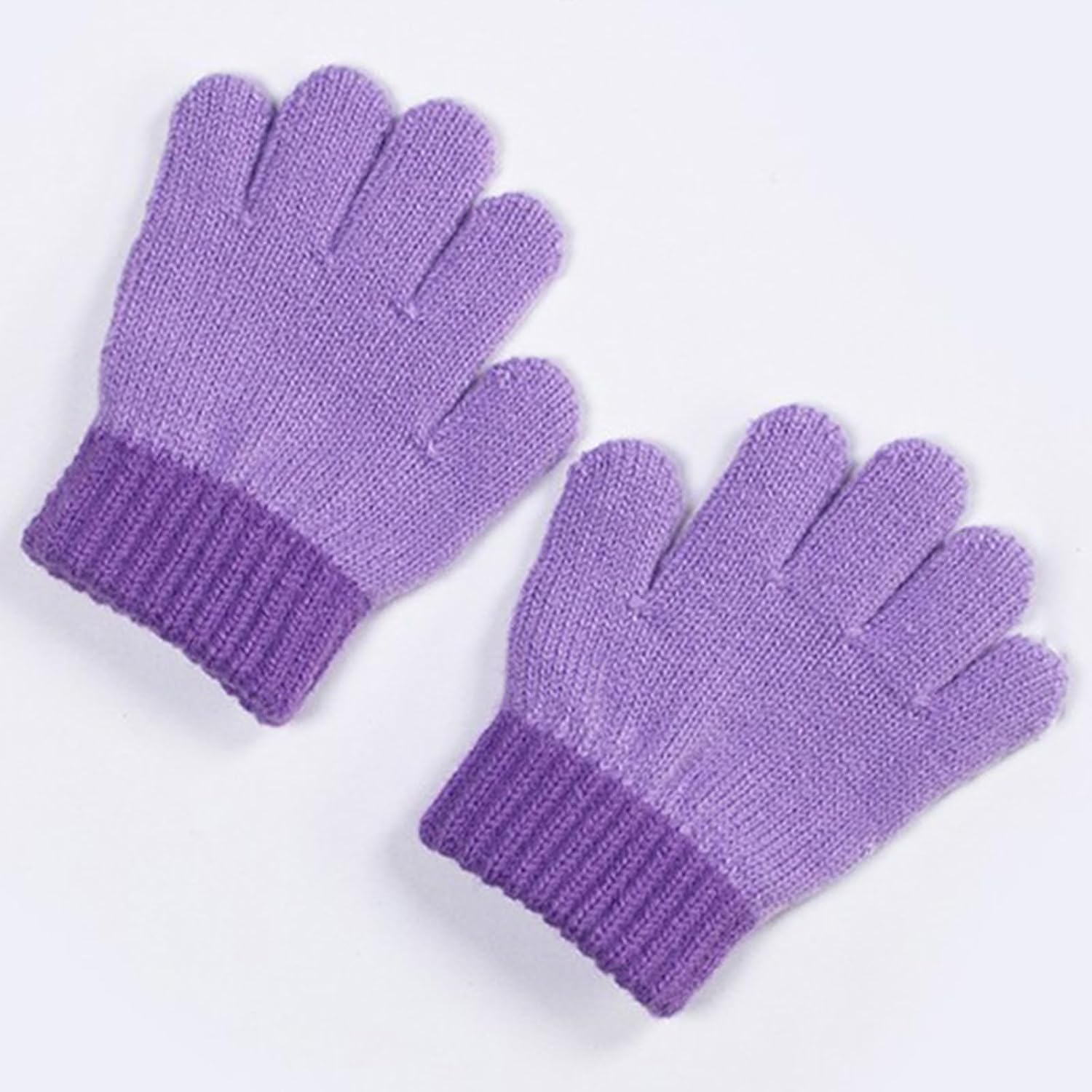 Children Trendy Warm Thermal Gloves Thicken Stylish Mitten Gloves for Cold Weather Winter Cycling Skiing Climbing