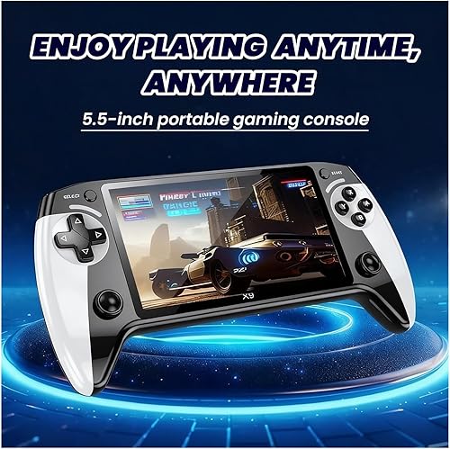 Miniatura 4 de 5.5-inch HD Retro Handheld Game Console, with TV Output, Built-in Classic Games, Wireless Controller Support, TV Output, Type-C