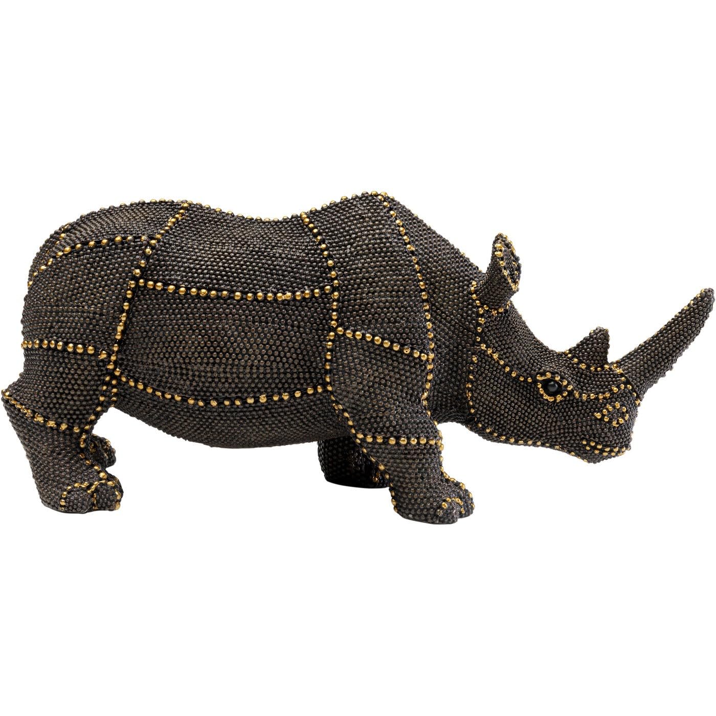 Kare Design Deko Figur Rhino Rivets Pearls Nashorn