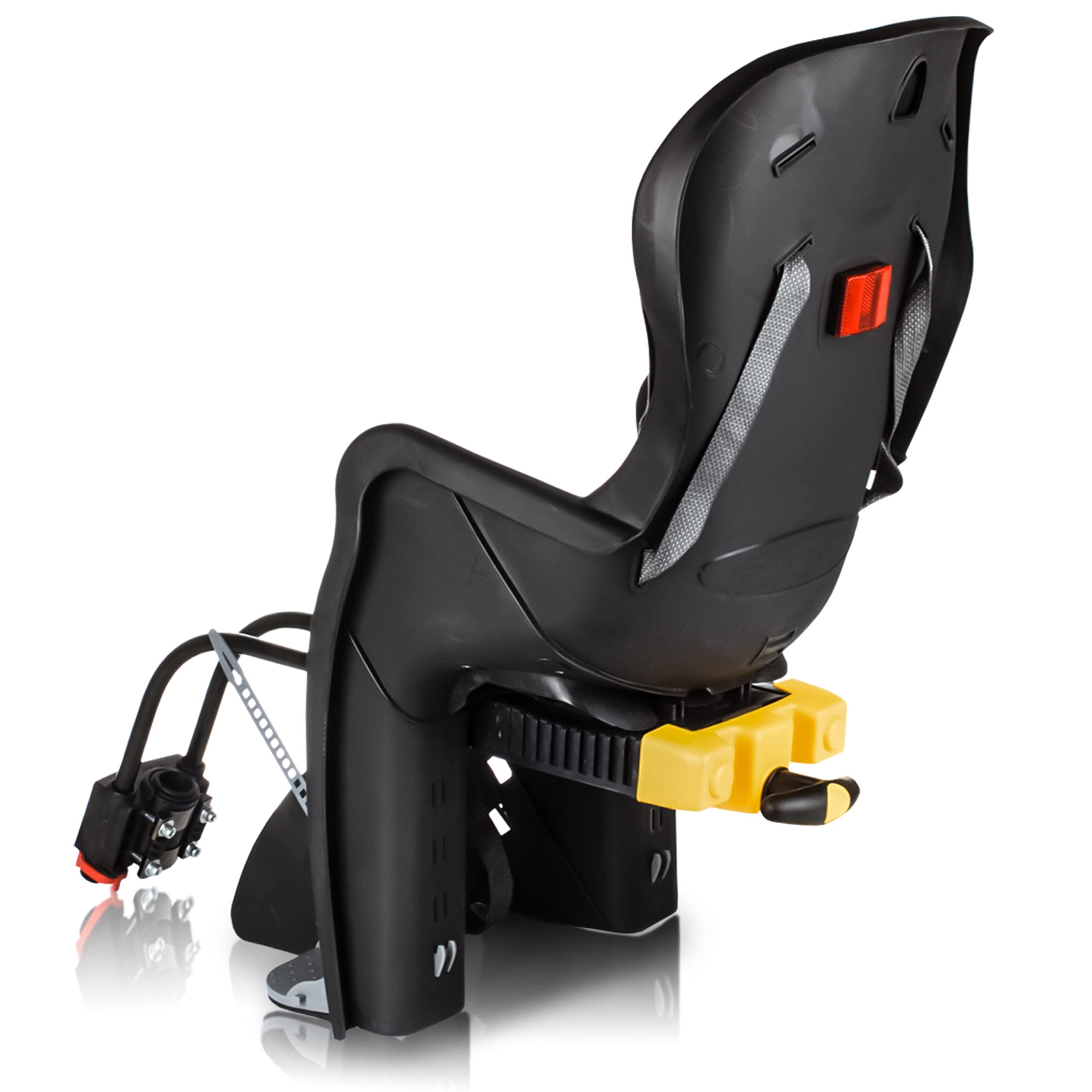 MalTrack 5901924215851 Siège De Vélo Enfant, Réglable, Arrière, Jusqu'à 22kg, TÜV/GS, À partir de 9 Mois, Idéal pour Les Randonnées à Vélo