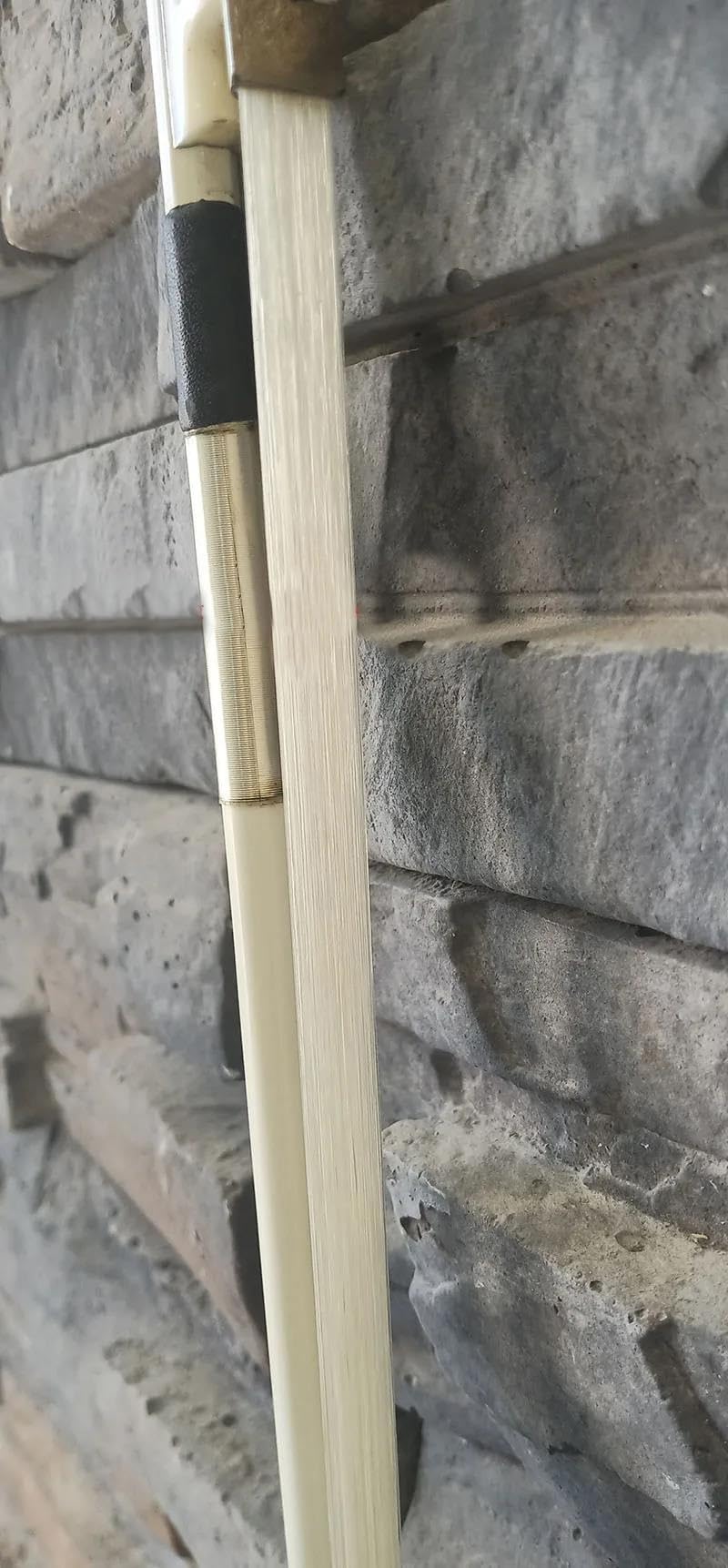 Arco Violino Arco da violino per principianti Brazilwood bastone rotondo 4/4 arco da violino accessori per parti di violino 3/4 1/2 1/4 1/8 1/10 1/16(3 4)