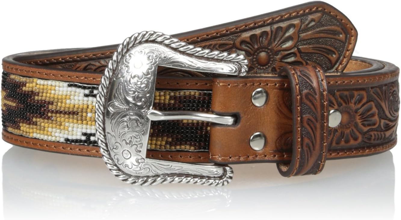 Nocona Belt Co. Men's Tan Tribal Bead, 42
