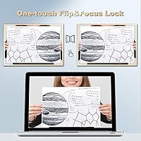 Vista 6 de JOYUSING Cámara de documentos 4K, 13MP para profesor, tamaño A3, enfoque automático, luz LED, OCR para Windows, perfecta para aprendizaje a