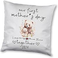 Vista 16 de Funda de almohada personalizada para el hogar, regalo para mamá, abuela, para ella