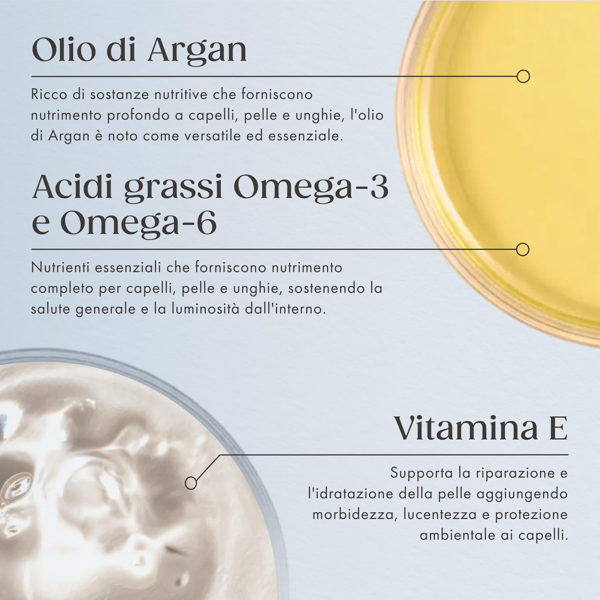 Satin Naturel Olio di Argan Bio 100 ml – 100% Olio Puro Spremuto a Freddo – Olio Naturale per Capelli, Pelle, Unghie & Barba – Olio per Capelli Secchi & Cuoio Capelluto, Certificato Biologico