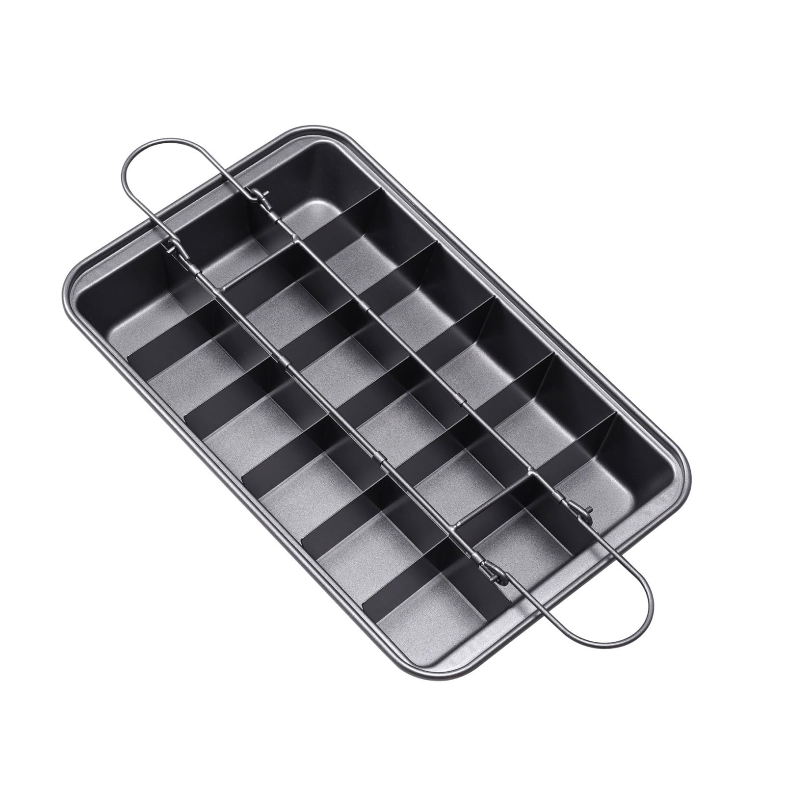 TOWINE Moule Gateau Brownie – Plaque à gâteau antiadhésive, Moule carré, poêle à Pain, Outil de Cuisson, Moule à Brownie Moules pour Cupcakes Chocolat Bonbons (Color : A, Size : F)