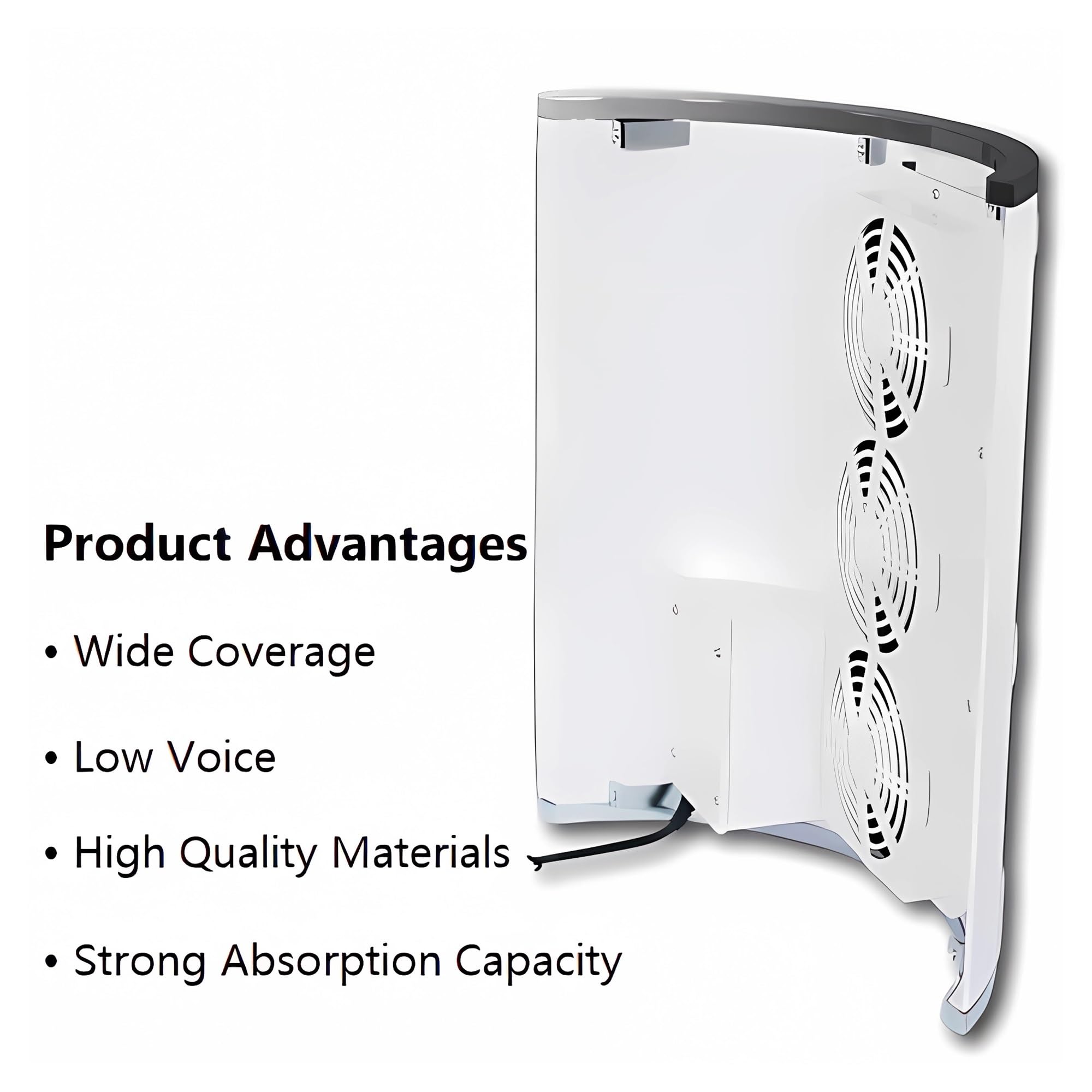 MRKU Aspiradora de manicura con Filtro Lavable, aspiradora de bajo Ruido de 40 W con Velocidad de Viento Ajustable, diseñada específicamente para Uso Profesional.