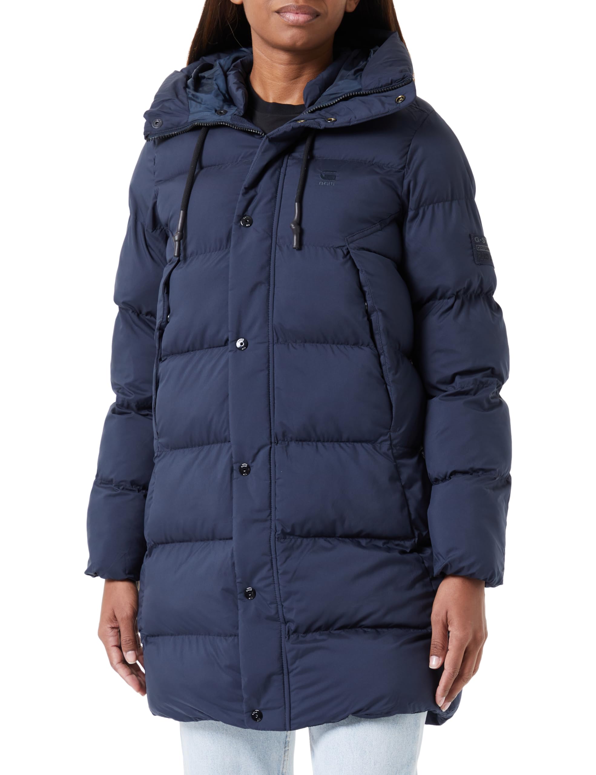 G-Star Women's Blue (Salute D23535-D199-C742) Whistler Parka Puffer Wmn, Xl