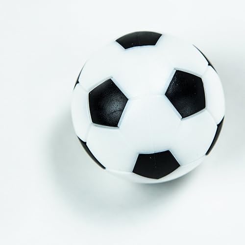 Miniatura 8 de Pelotas de futbolín de fútbol de mesa, tamaño reglamentario de 1.417 in