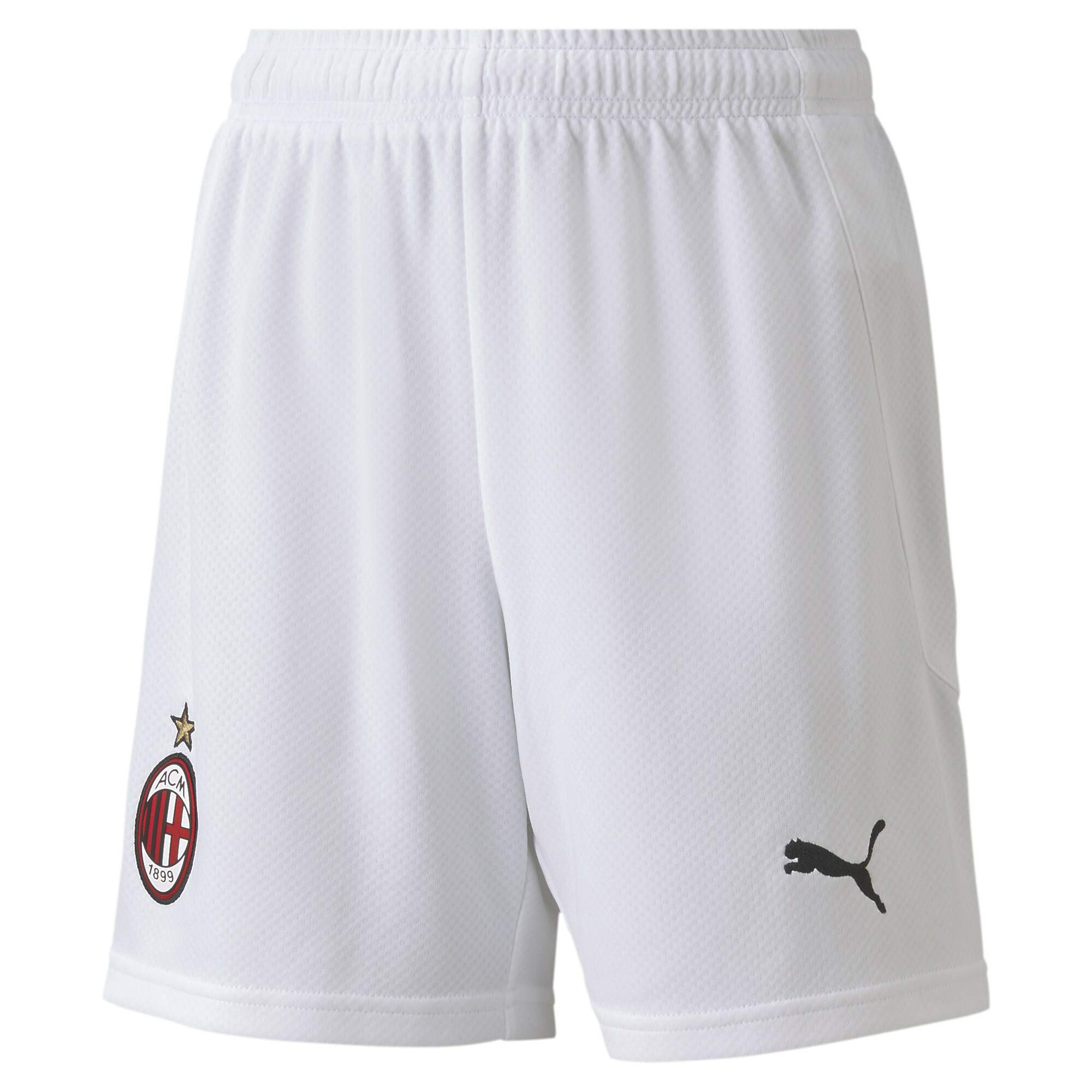 PUMA Unisex Kids Ac Milan Season 20/21 Replica Knitted Shorts
