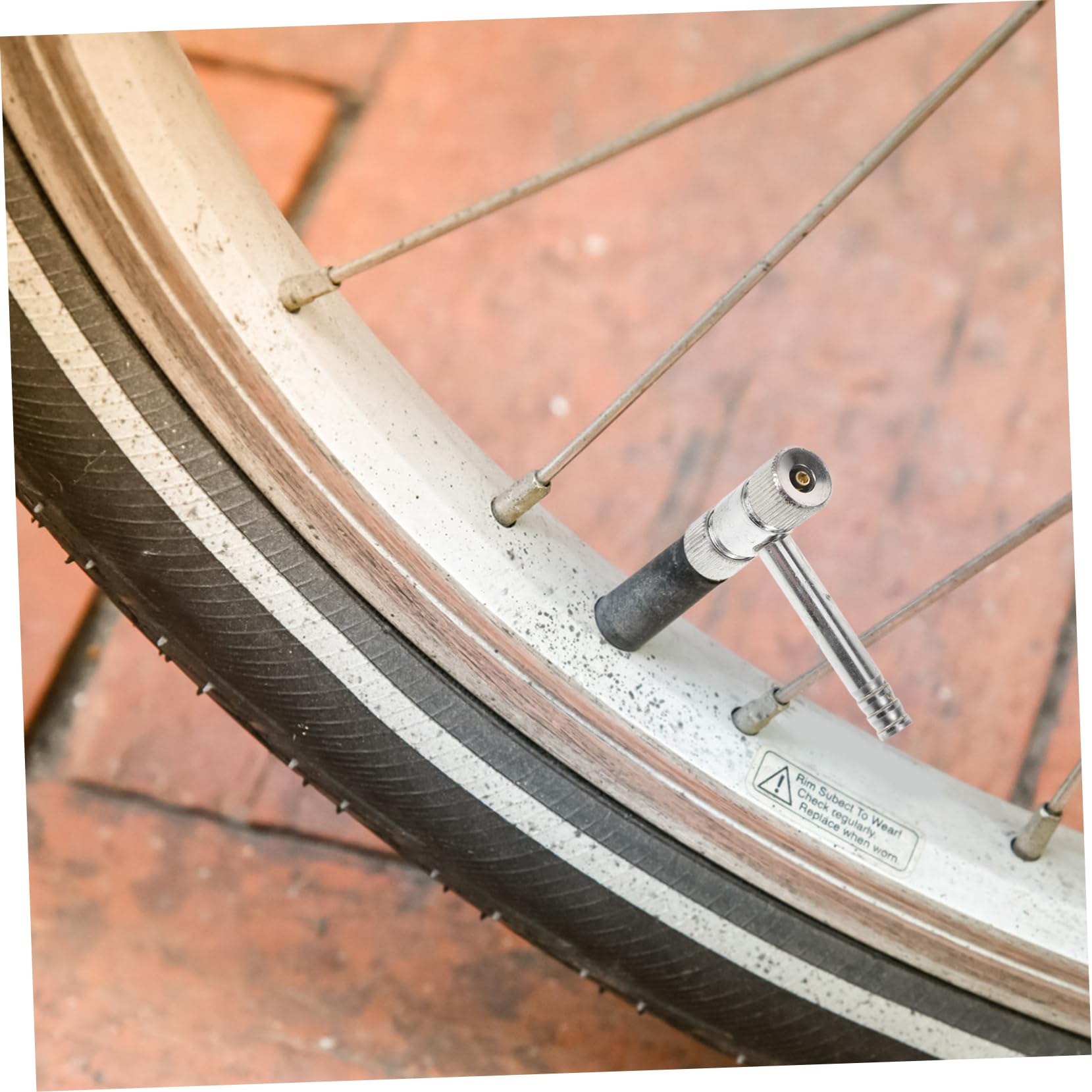 SOESFOUFU Motorcycle Bicycle Tire Inflator Chuck Quick Connect T-Shaped Air Compressor Attachment for Tire Repair