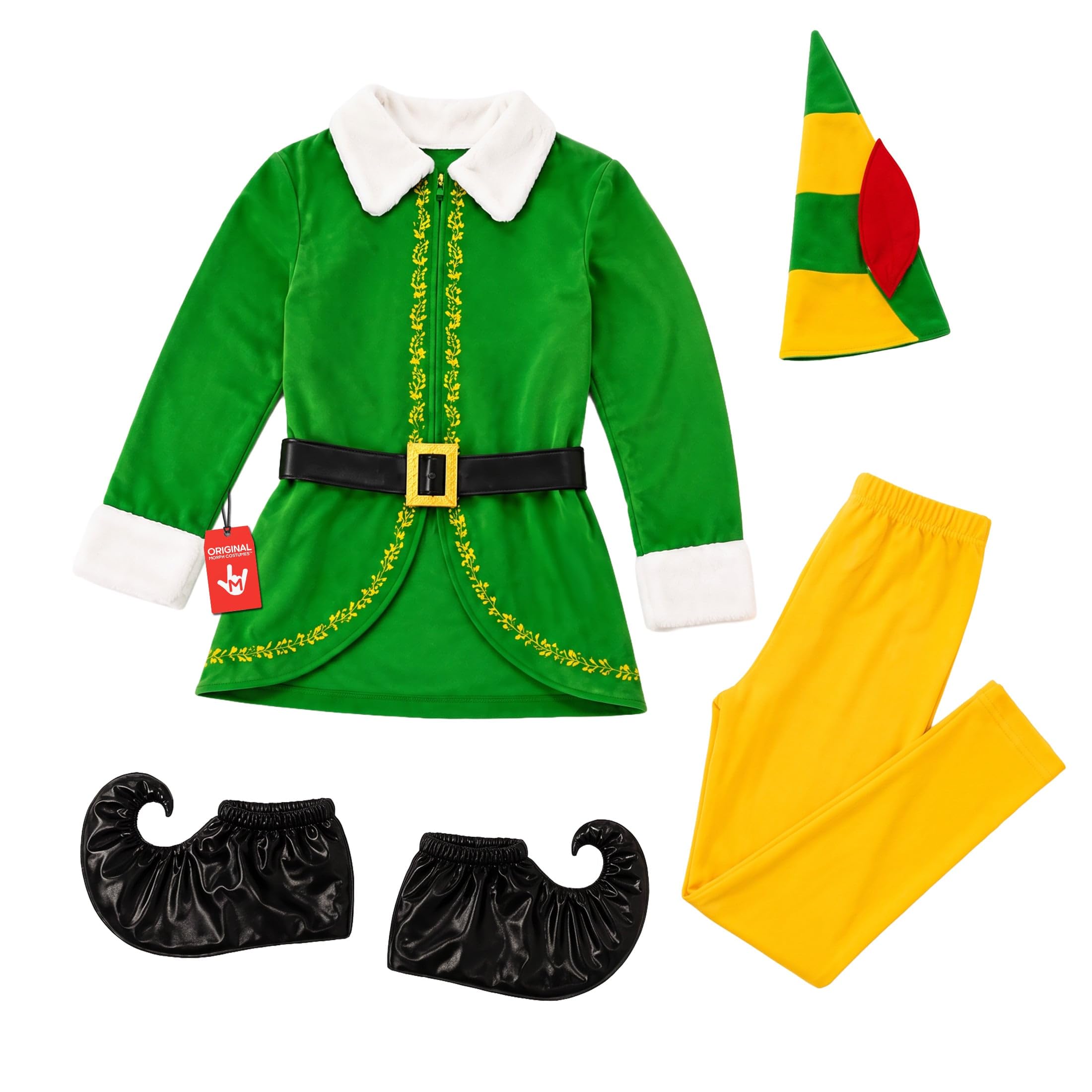 Morph Elf Costume Men, Elf Costume, Christmas Costumes, Halloween Costumes