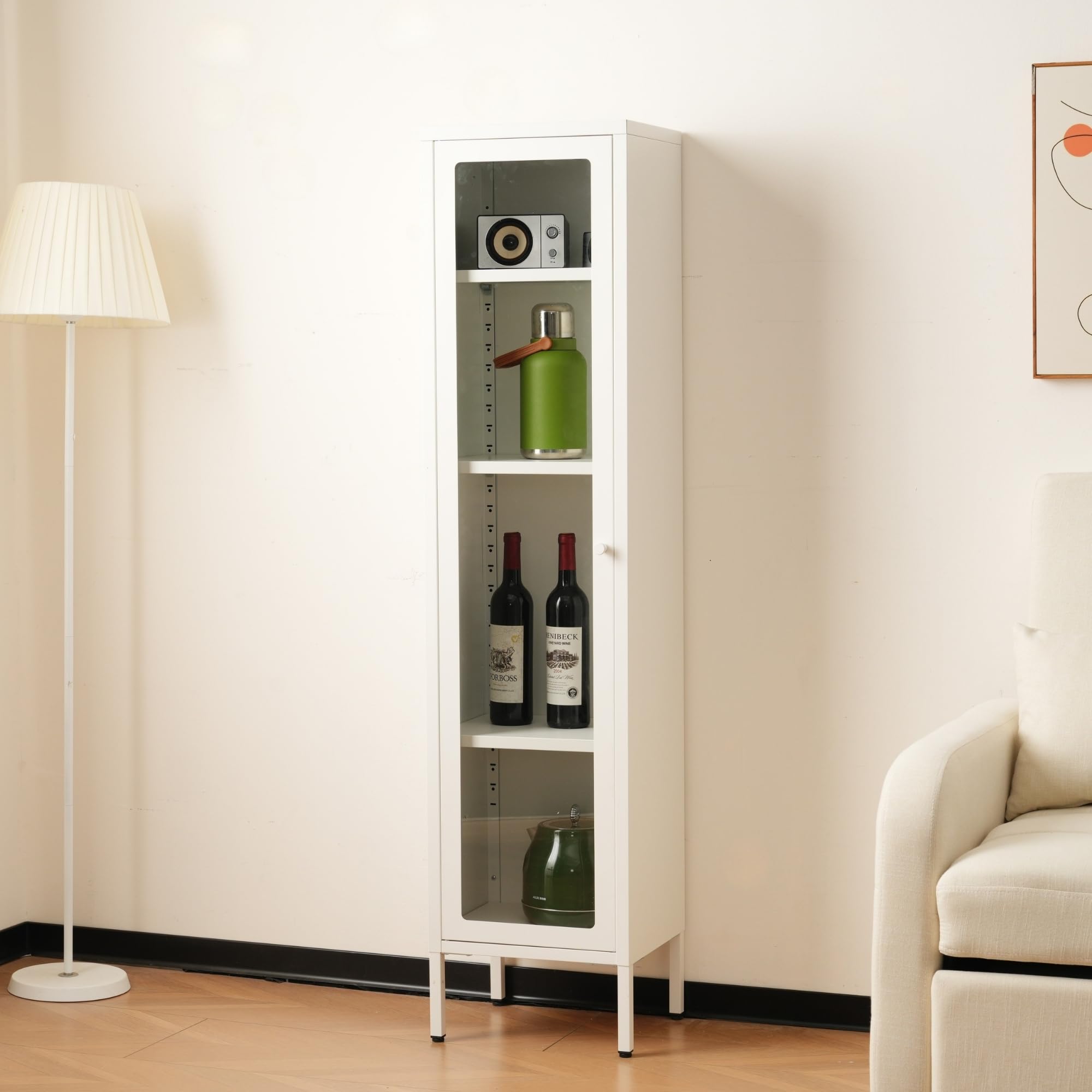 Amazon.co.jp: 【ホワイト】OSJ キャビネット スリム リビング収納 Amazon.co.jp: 【ホワイト】OSJ キャビネット スリム リビング収納