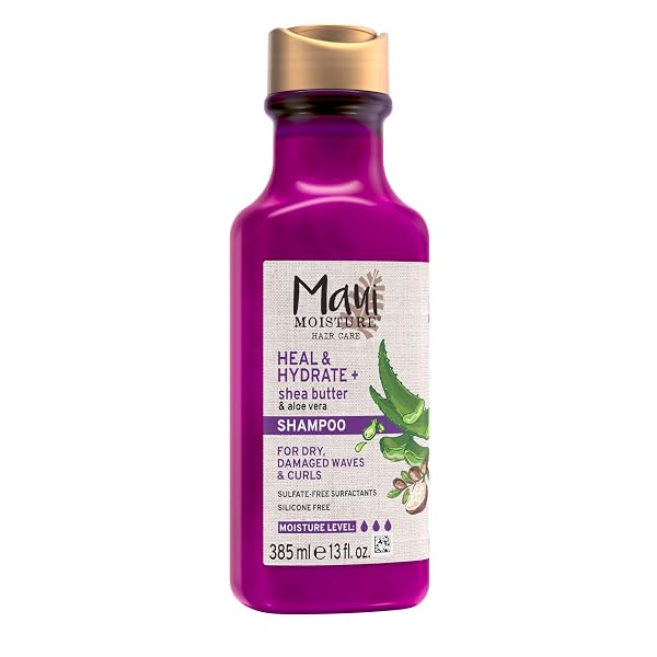 Maui Moisture Heal Hydrate Shea Butter Shampoo 13Oz