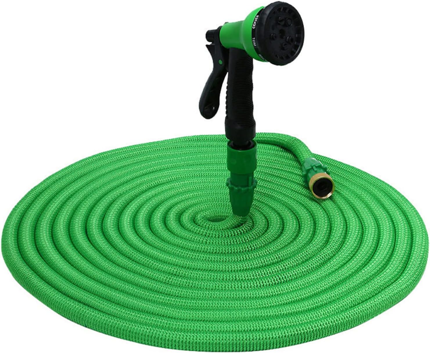 Honeytecs Garden Hose Stretchy Hose Expandable Water Hose Flexible Expanding Watering Hose with Spray Nozzle 25ft