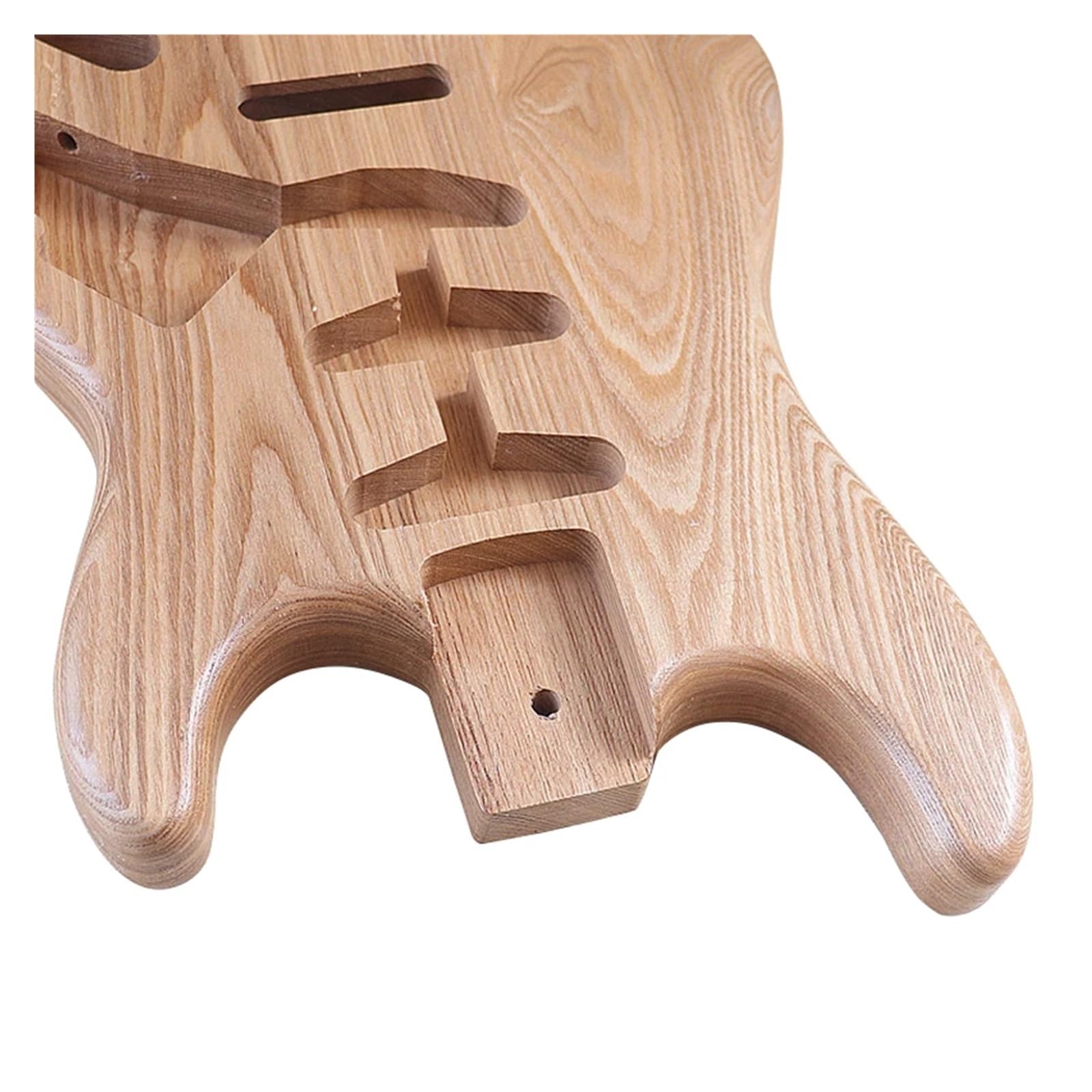 Cuerpo de guitarra eléctrica de madera de fresno, barril de guitarra Natural for guitarra eléctrica Diy