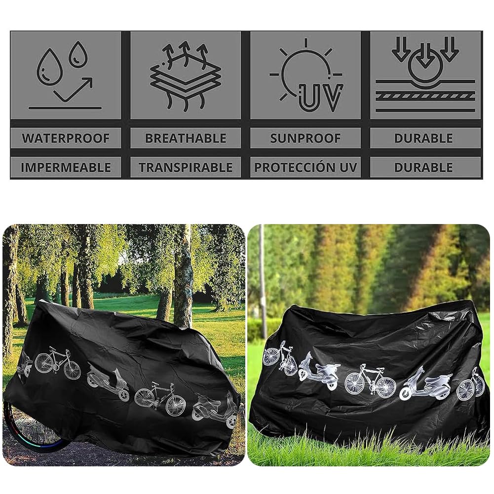 Couverture Moto Respirante Housse De Protection Moto étanche BANGHA - Rouge Et Noir - Protection Complète Contre Pluie, UV Et Poussière Housse Pour Moto Extérieur Couverture Moto Respirante Housse De Protection Moto étanche BANGHA - Rouge Et Noir - Protection Complète Contre Pluie, UV Et Poussière Housse Pour Moto Extérieur