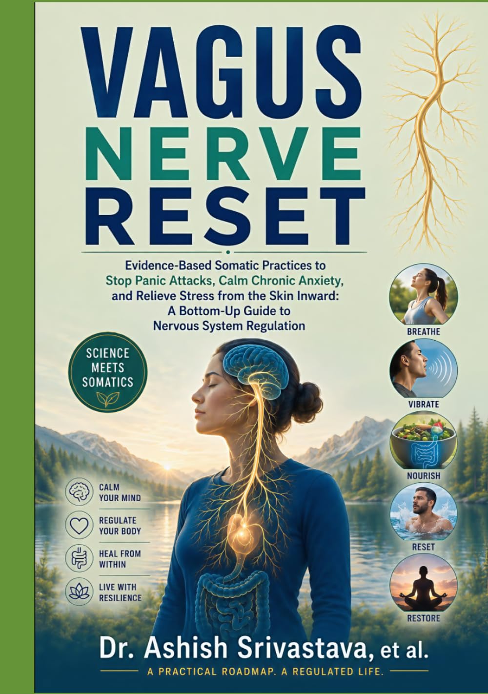 Vagus Nerve Reset: Evidence-Based Somatic Practices to Stop Panic Attacks, Calm Chronic Anxiety, and Relieve Stress from the Skin Inward: A Bottom-Up Guide to Nervous System Regulation