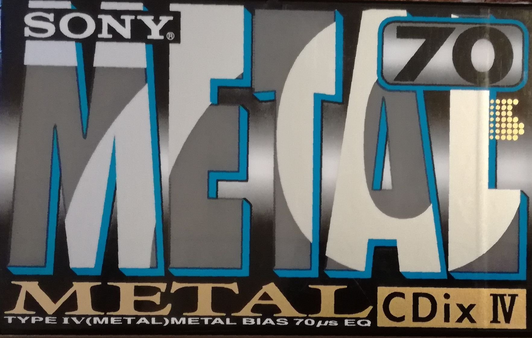 Amazon | SONY メタルテープ METAL CDix IV 70分 超音波溶着 C-70CDX4A