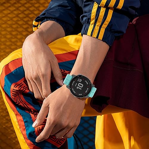 Vista 14 de Correa de silicona compatible con Garmin Fenix 5X Watch Band de 1.024 in de fácil instalación para Garmin Fenix 5X Plus/Fenix 6X/Fenix 6X Pro/Fenix