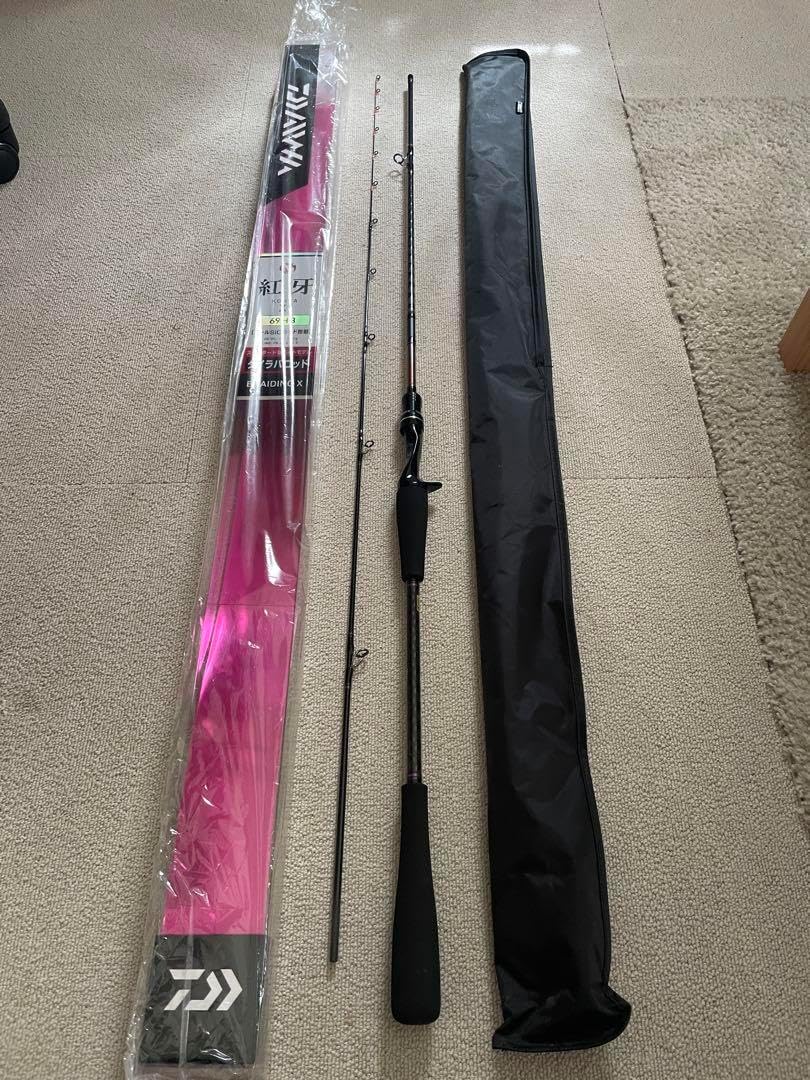 ダイワ 紅牙 X 69HB タイラバロッド BRAIDING X BDHUPRRC DAIWA（釣り