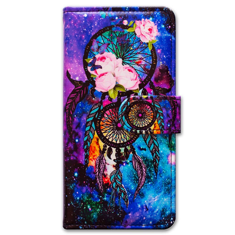 Bcov Dream Catcher Galaxy Sky Funda de piel con tapa para teléfono Galaxy A32 5G 2021