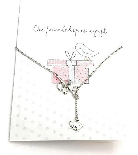 Smiling Wisdom - Tarjeta de felicitación y recuerdo de la amistad con pájaros llenos de canciones y sorpresas - Adolescentes y mujeres, estilo