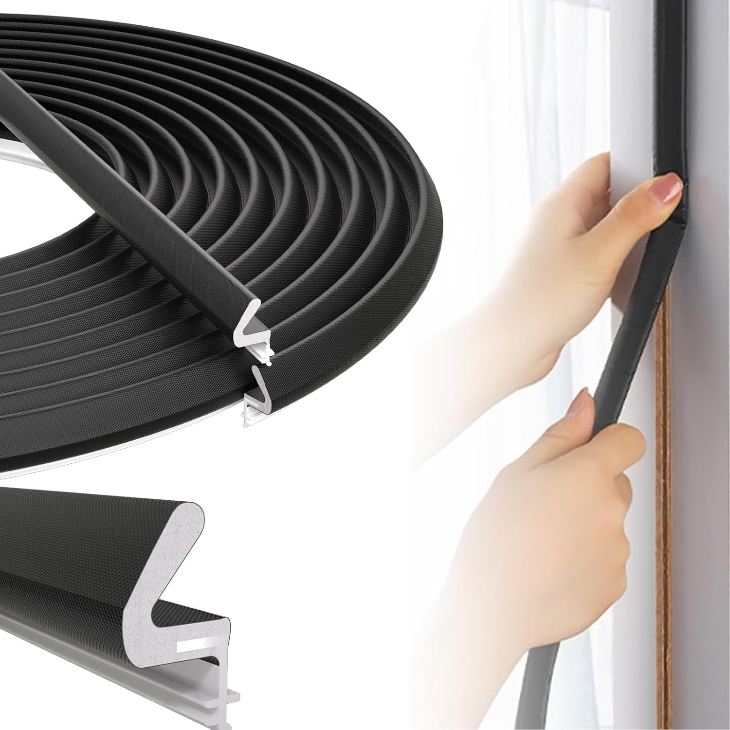 26ft Door Weather Stripping Door Seal Strip, Kerf Weatherstripping for