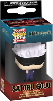 Funko POP! Keychain: Jujutsu Kaisen - Gojo | Official Anime Merch - Mini Figurine Keyring for Keys, Bags and Backpacks - Stocking Filler and Party Bag Gift
