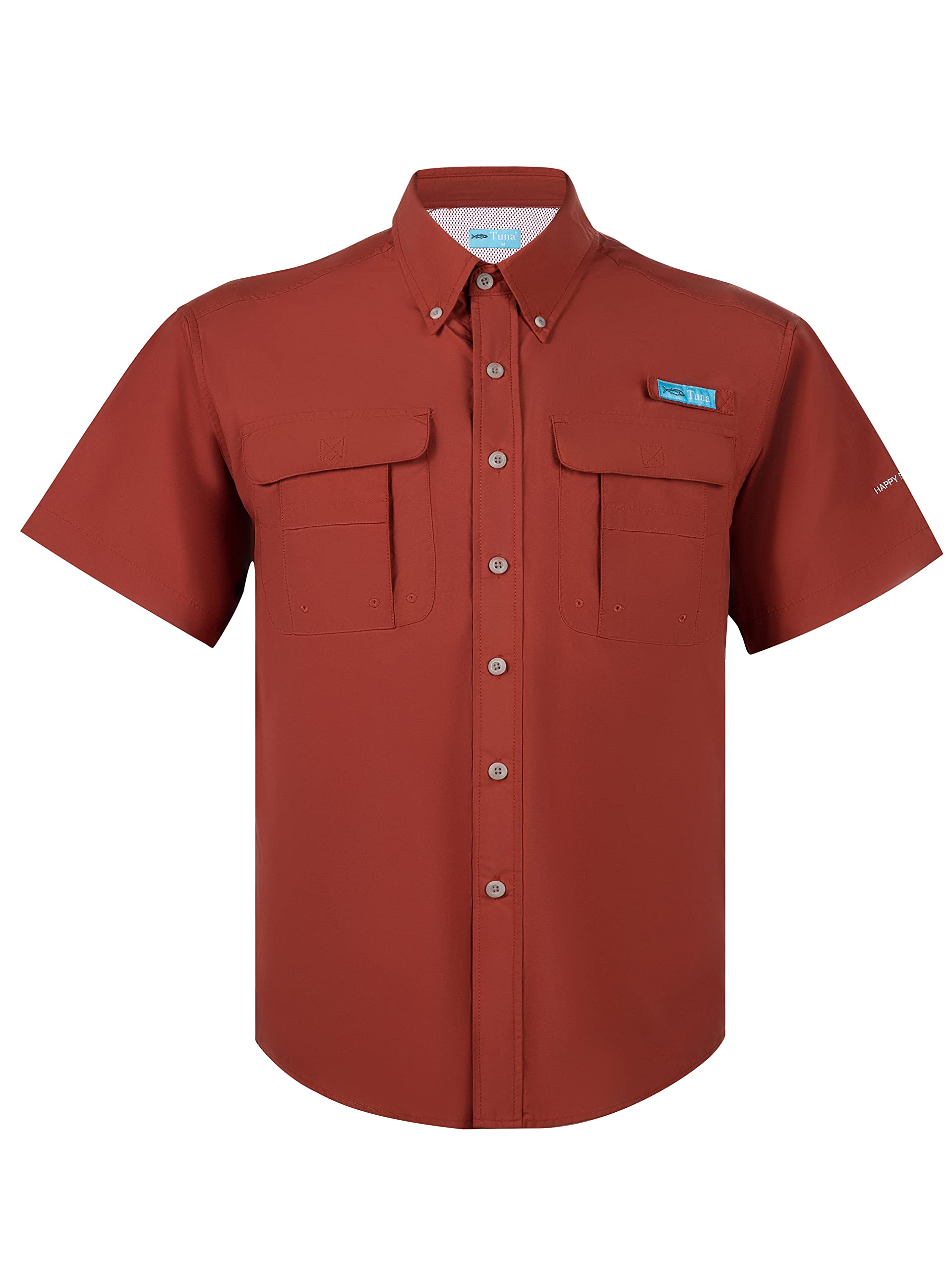 Men's UV UPF 50+ Sun Protection Soild Anti-Static Waterproof Breathable Fast Dry SPF Hiking Fishing Short Sleeve Shirts