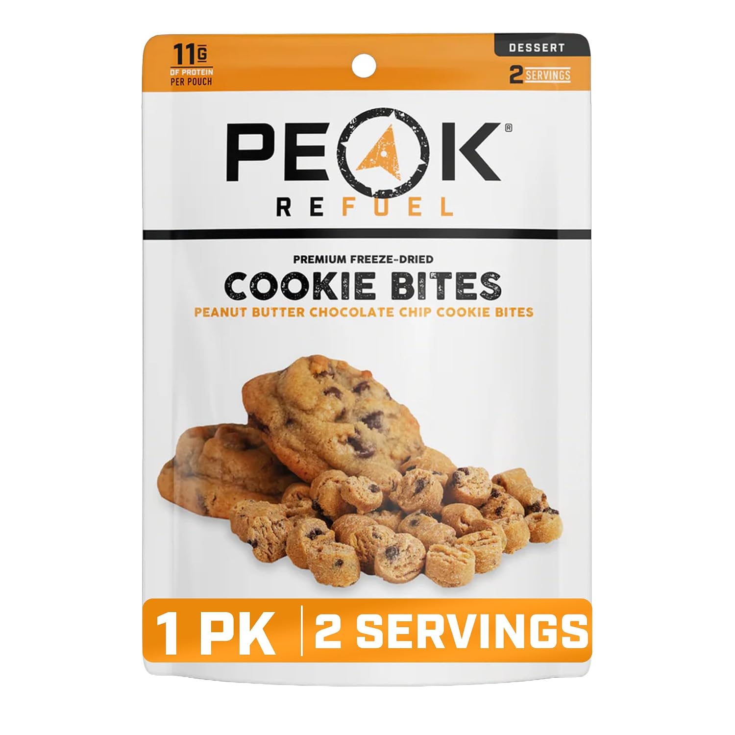 Peak Refuel Peach Cobbler | Real Ingredients | Ready in Minutes | Just Add Water | Premium Freeze Dried Backpacking & Camping Food | 2 Servings | Ideal MRE Survival Meal or Dessert